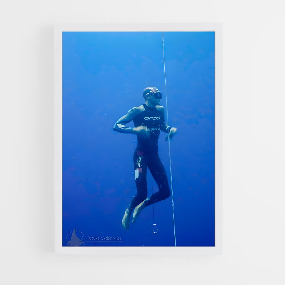 Poster William trubridge – affiche Plongée en apnée (vue 3)